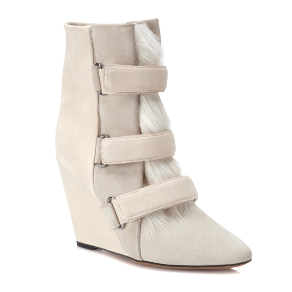 Isabel Marant Ecru Pierce Boot